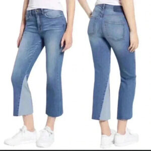 SP Black Label Mixed Media Flare Pants